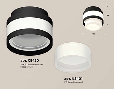Комплект накладного светильника Ambrella light Techno Spot XS (C8420, N8401) XS8420001 2