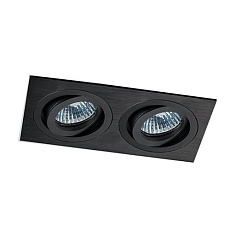 Встраиваемый светильник Italline SAG203-4 black/black