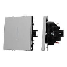 Механизм выключателя одноклавишный проходной LED SWT-NOBE-MKP1-SFPL-L-IS (230V, 10A) Arlight 059431