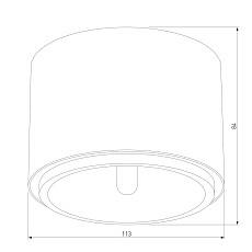 Потолочный светильник TK Lighting 3366 Moris Black 2