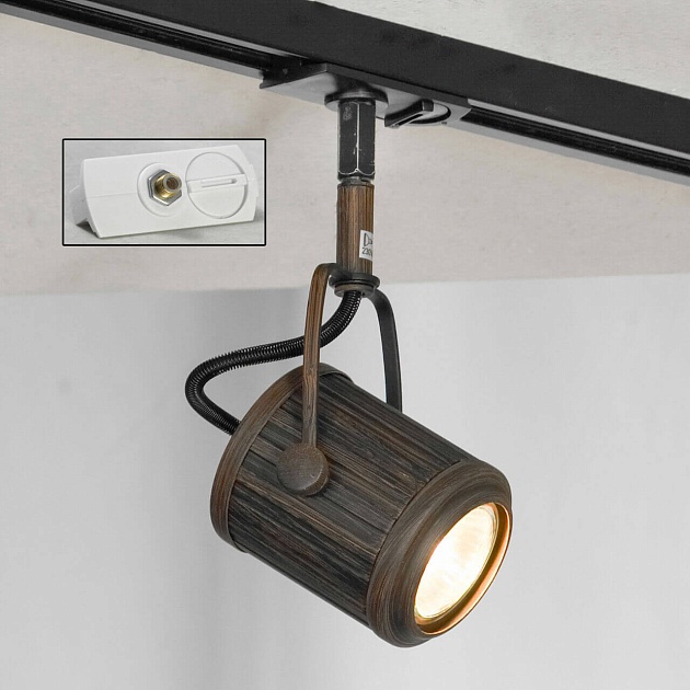 Трековый светильник однофазный Lussole LOFT Track Lights LSP-9131-TAW изображение 1 Трековый светильник однофазный Lussole LOFT Track Lights LSP-9131-TAW Фото № 1
