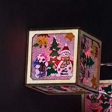 Cветодиодная гирлянда Sneha Кубики 230V разноцветная статичный A-483 2