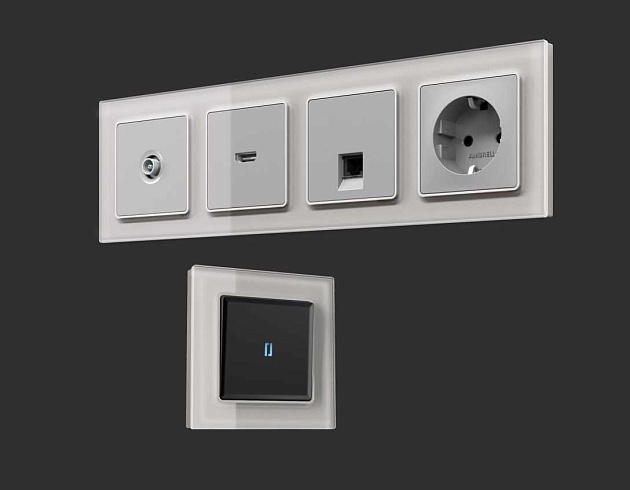 Рамка AMBRELLA VOLT AF330403 Фото № 2