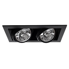 Встраиваемый светильник Arte Lamp Cardani A5935PL-2BK 1