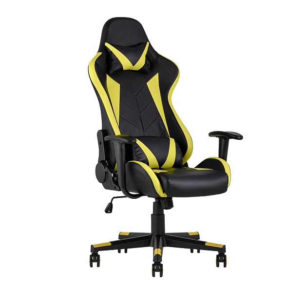 Игровое кресло TopChairs Gallardo желтое SA-R-1103 yellow фото 