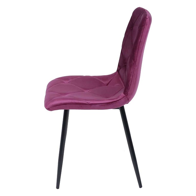 Кухонный стул AksHome Gill ежевичный велюр/черный 94147 изображение 11 Кухонный стул AksHome Gill ежевичный велюр/черный 94147 Фото № 11