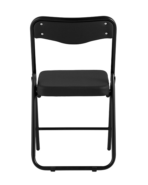Складной стул Stool Group Джонни экокожа черный каркас черный матовый fb-jonny-black фото 5