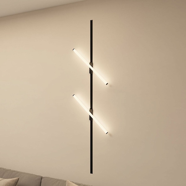 Трековый светодиодный светильник Denkirs Strom DK6648-BK Фото № 5