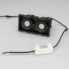 Встраиваемый светодиодный светильник Arlight CL-Simple-S148x80-2x9W Warm3000 028151 2