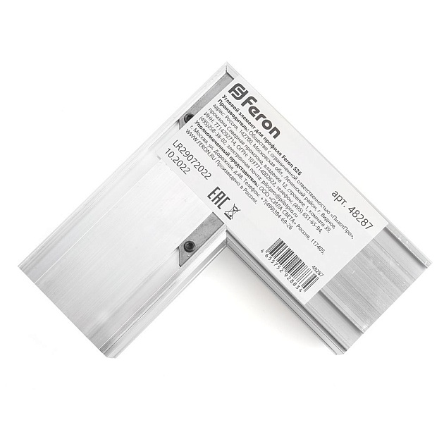 Коннектор L-образный Feron S26 48287 изображение 3 Коннектор L-образный Feron S26 48287 Фото № 3