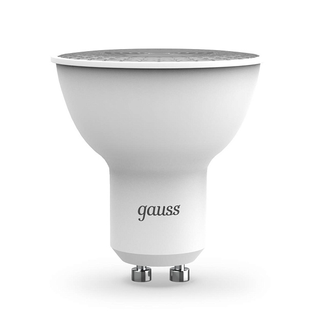 Лампа светодиодная Gauss GU10 7W 4100K матовая 101506207 Фото № 1