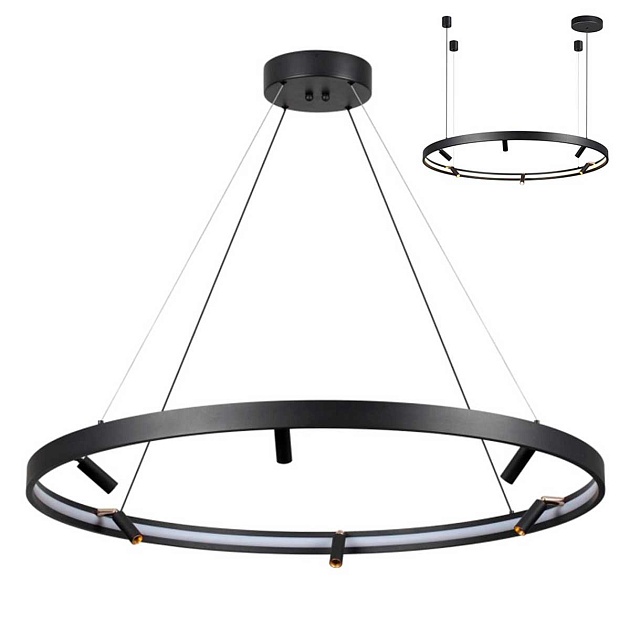 Подвесная светодиодная люстра Odeon Light Hightech Fonda 4317/93L фото 