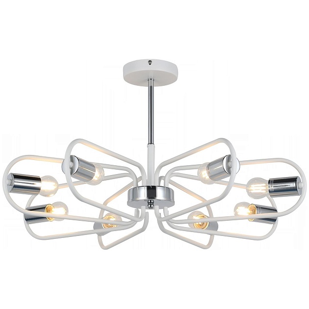 Потолочная люстра Illumico IL8253-8COU-79 WH CR изображение 1 Потолочная люстра Illumico IL8253-8COU-79 WH CR Фото № 1