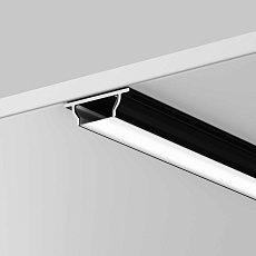 Алюминиевый профиль накладной 11x3,5 с вертикальным изгибом ALM-1103-B-2M Maytoni Led Strip 631018 1