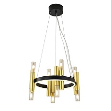 Подвесная люстра Indigo Fiamma V013027/8P Black V000106L 3