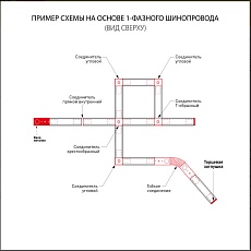 Ввод питания Elektrostandard TRP-1-1-BK a039506 1