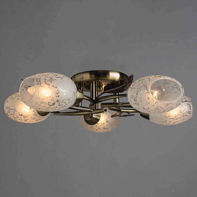 Потолочная люстра Arte Lamp Anetta A6157PL-5AB фото 3