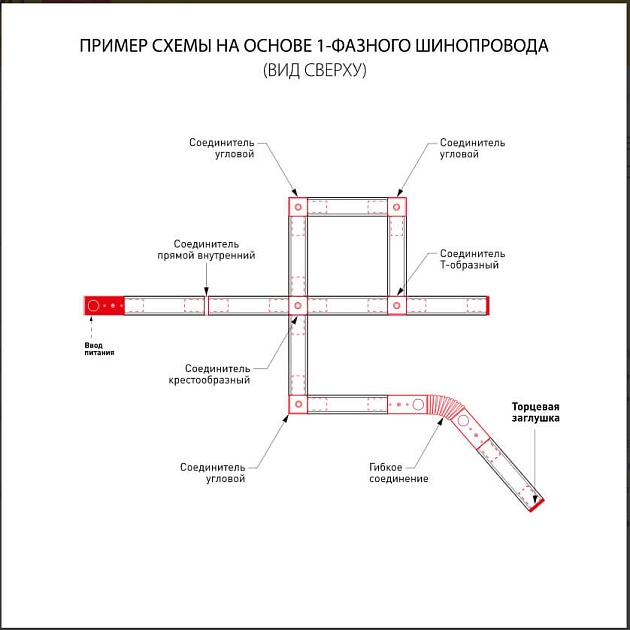 Ввод питания Elektrostandard TRP-1-1-BK a039506 Фото № 2