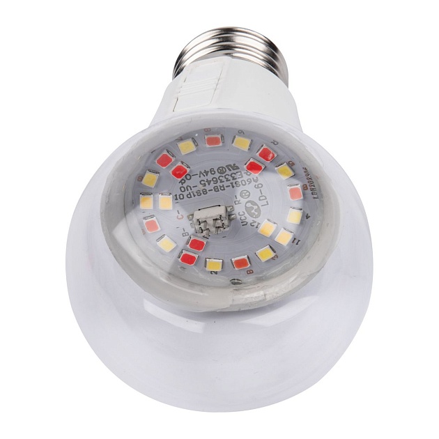 Лампа светодиодная Uniel E27 10W прозрачная LED-A60-10W/SPM3/E27/CL PLP35WH Multiplant UL-00011438 фото 4