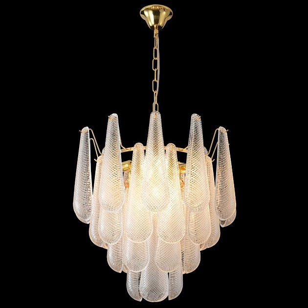 Подвесная люстра Crystal Lux FONTAIN SP8 GOLD Фото № 3