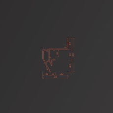 Конструкционный парящий профиль Flexy для натяжных потолков 11587 FLY 04 9016 1