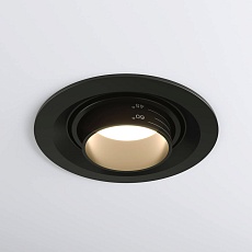 Встраиваемый светодиодный светильник Elektrostandard 9919 LED 10W 4200K черный a052458 1