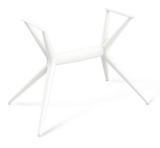 Кухонный стол Sheffilton SHT-TU30-2/140/80 МДФ овальная белый/мрамор премиум светлый 6394013701 4