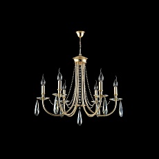 Подвесная люстра Crystal Lux Victoria SP6 Gold/Amber 5