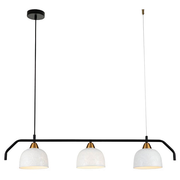 Подвесная люстра Indigo Attimo 10005/3PL Black V000156 Фото № 1