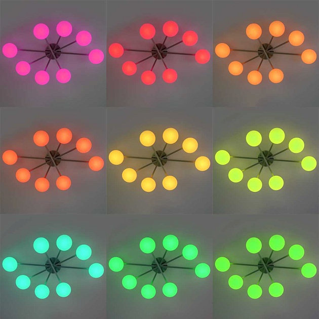 Потолочная светодиодная люстра Citilux Atman Smart CL226A181 изображение 3 Потолочная светодиодная люстра Citilux Atman Smart CL226A181 Фото № 3