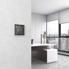 Умный сенсорный терморегулятор с LCD дисплеем Werkel a071604 4