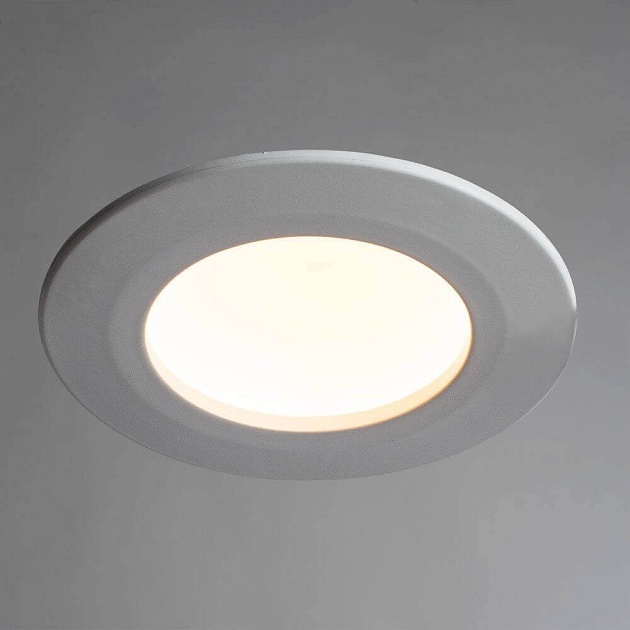 Встраиваемый светодиодный светильник Arte Lamp Riflessione A7008PL-1WH изображение 3 Встраиваемый светодиодный светильник Arte Lamp Riflessione A7008PL-1WH Фото № 3
