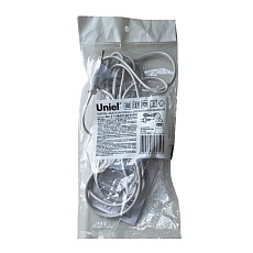 Патрон подвесной с выключателем и штепсельной вилкой Uniel DLC-P-T50B/E27 3M White UL-00009249 2