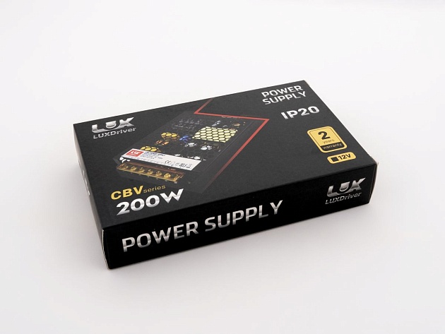 Блок питания LEDS POWER LUXDriver 200Вт 12В 002125 Фото № 1