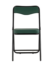 Складной стул Stool Group Джонни экокожа зелёный каркас черный матовый fb-jonny-eco-01 2