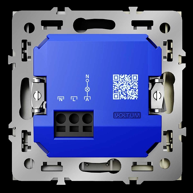Выключатель встраиваемый S70 карточный 16А, (шелк) Voltum VLS010704 Фото № 2