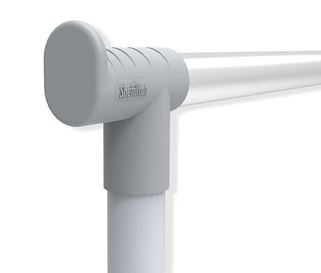 Гардеробная вешалка Sheffilton CH-4149 т.серый/св.серый/хром 9614162401 Фото № 4