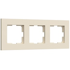 Рамка на 3 поста Werkel Slab айвори матовый W0032962 4690389193446