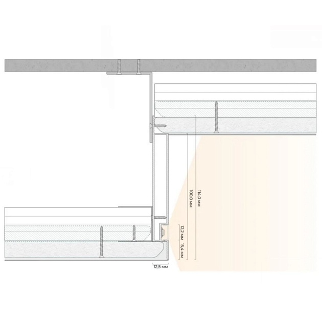 Переход уровней FerGipps белый Б 02 УТ000002593 Фото № 3