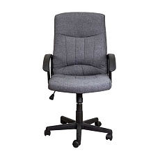 Кресло руководителя AksHome Polo серый, ткань 61074 3