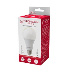 Лампа светодиодная Thomson E27 24W 3000K груша матовая TH-B2351 2