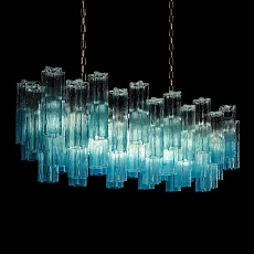 Подвесная люстра Loft IT Murano 10580/1000R Clear blue 1