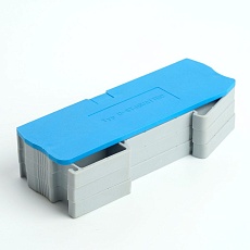 Торцевая заглушка для ЗНИ LD554 4 мм² (JXB ST 4), синий LD562-1-40 49206 2