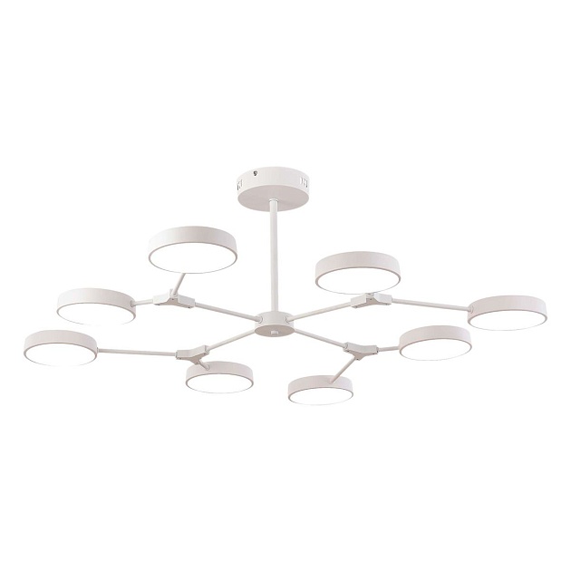 Потолочная светодиодная люстра Evoluce Monta SLE6003-502-08 изображение 7 Потолочная светодиодная люстра Evoluce Monta SLE6003-502-08 Фото № 7