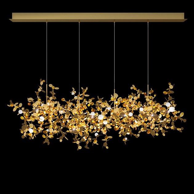 Подвесная люстра Loft IT Spark 10101/4 Gold Фото № 3