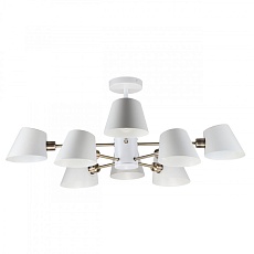 Потолочная люстра IMEX MD.9130-8-S WH+AB