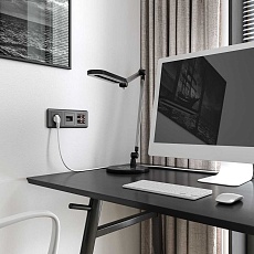 Акустическая розетка Werkel (графит рифленый) W1185004 4690389158698 2