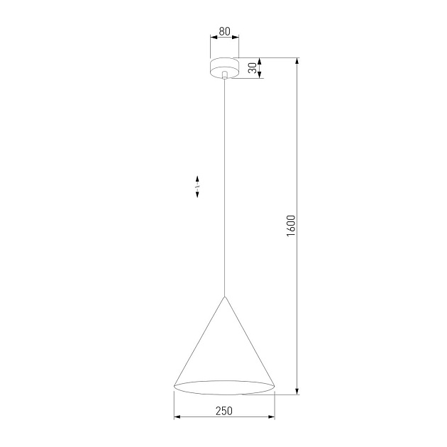 Подвесной светильник TK Lighting 10077 Cono изображение 2 Подвесной светильник TK Lighting 10077 Cono Фото № 2