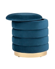 Пуф Stool Group Франсис велюр синий vd-fransis-b29 1