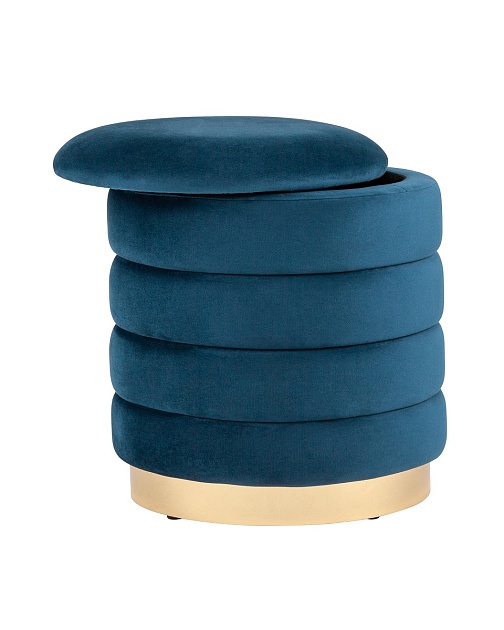 Пуф Stool Group Франсис велюр синий vd-fransis-b29 Фото № 2